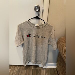 Mens champion grey t shirt size medium